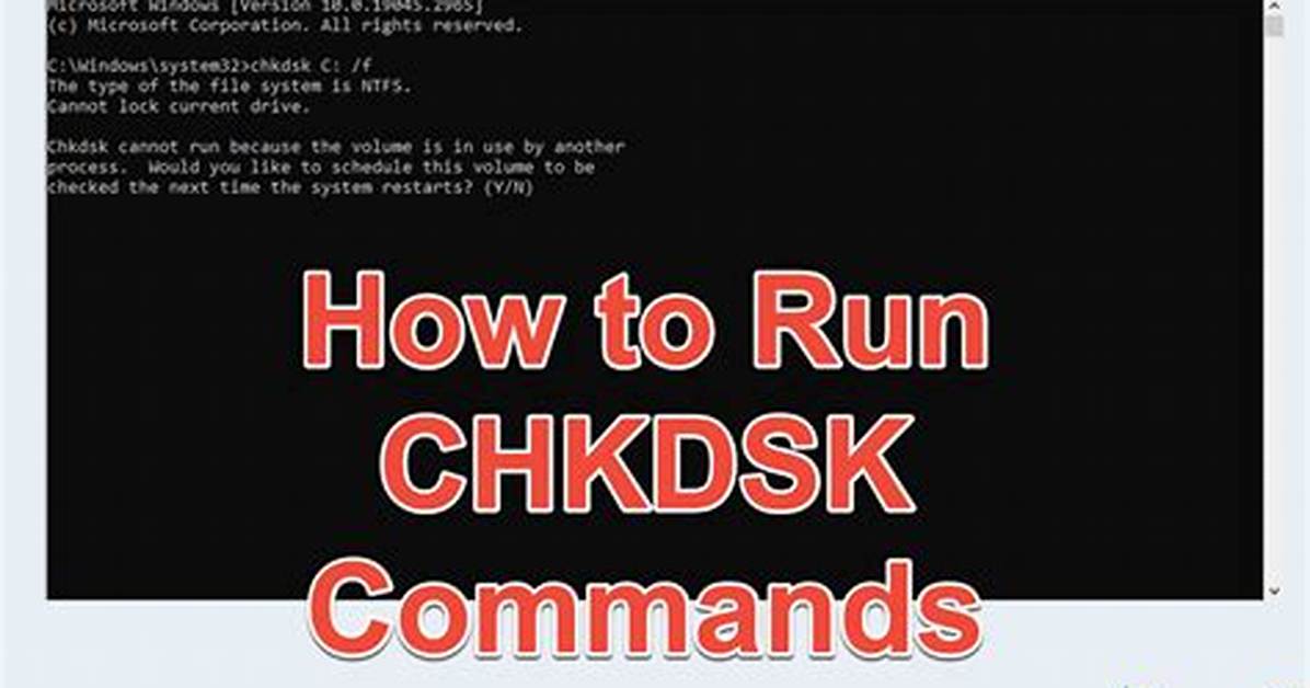 How Do I Run Chkdsk on Linux?