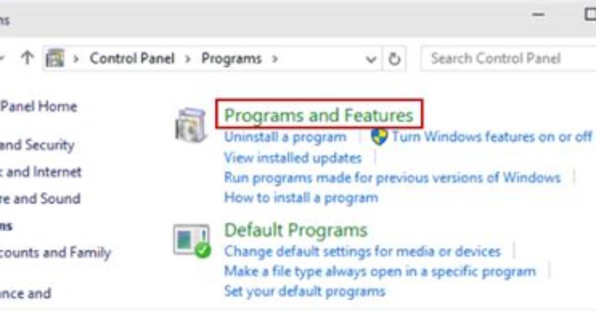 How Do I Run Programs and Features as Administrator?