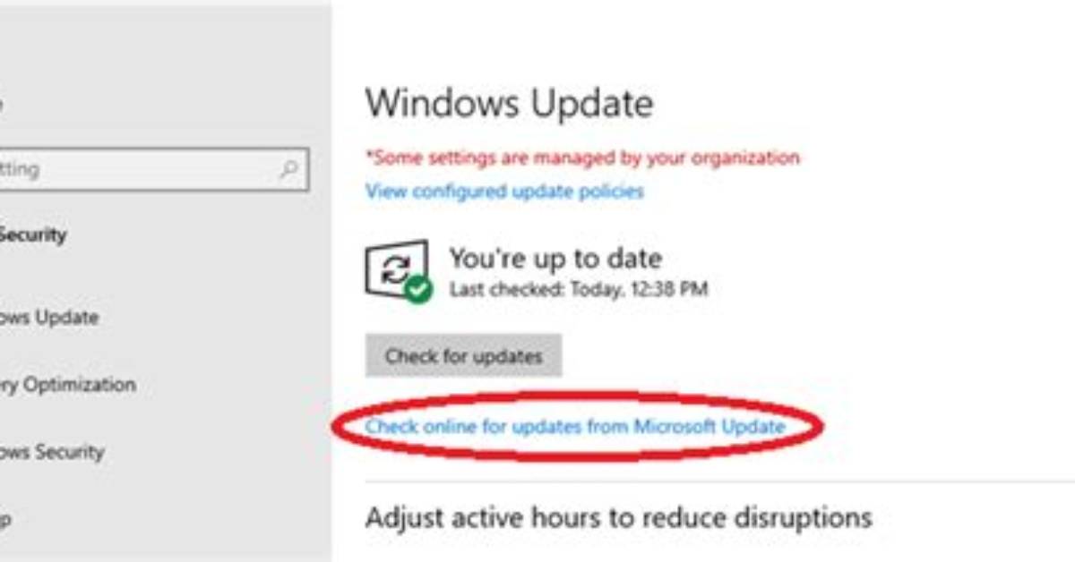 How Do I Run Windows Update in 2016?