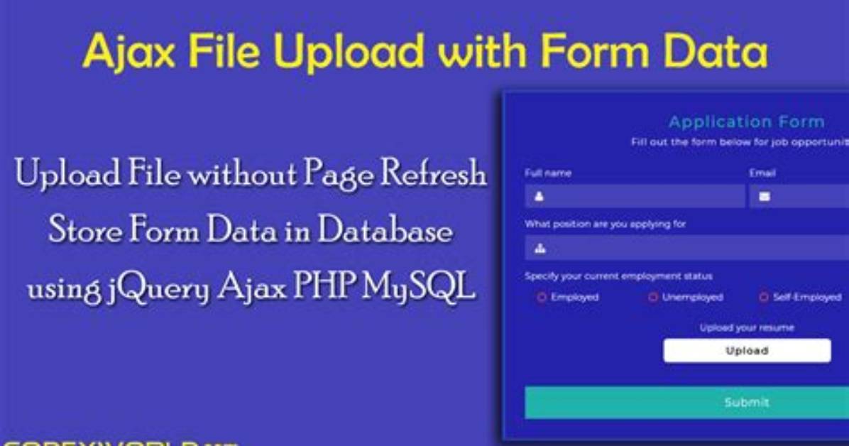 How Do I Save Ajax File