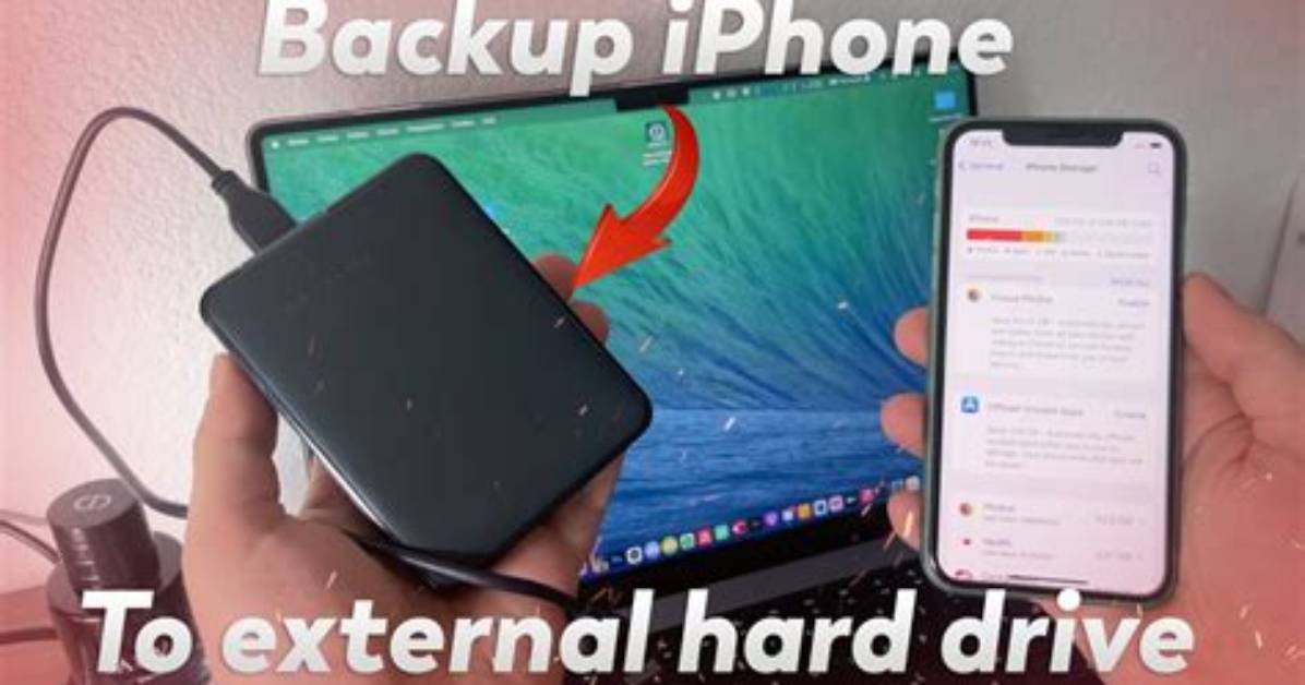 How Do I Save My iPhone Photos to an External Hard Drive?