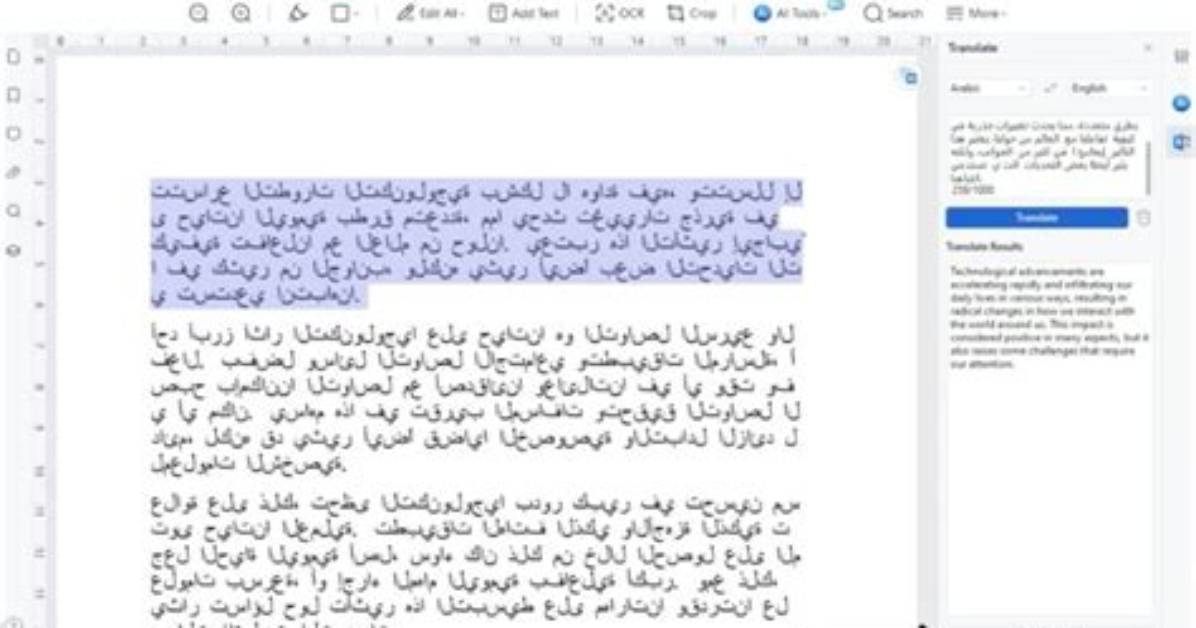 How Do I Scan Arabic Text into Word