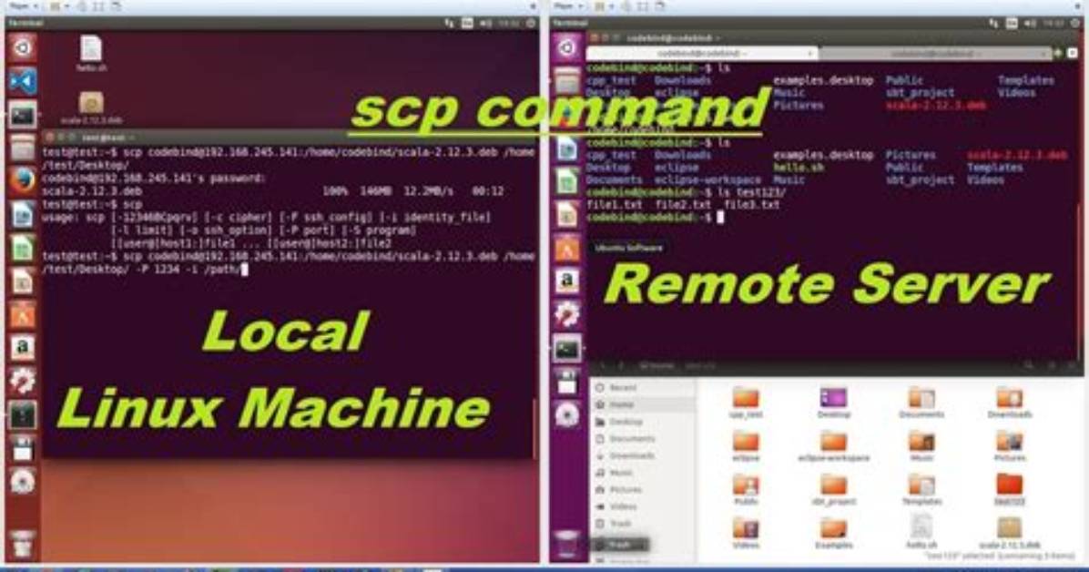 How Do I Scp from Linux to Linux?