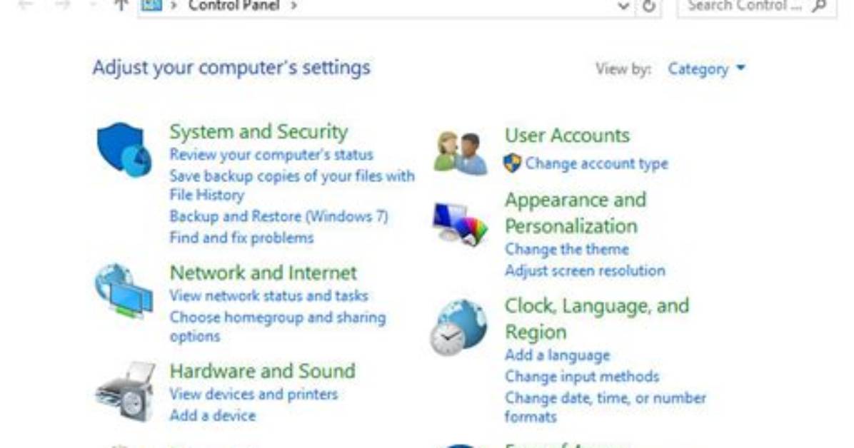 How Do I See Control Panel Items in Windows 10?