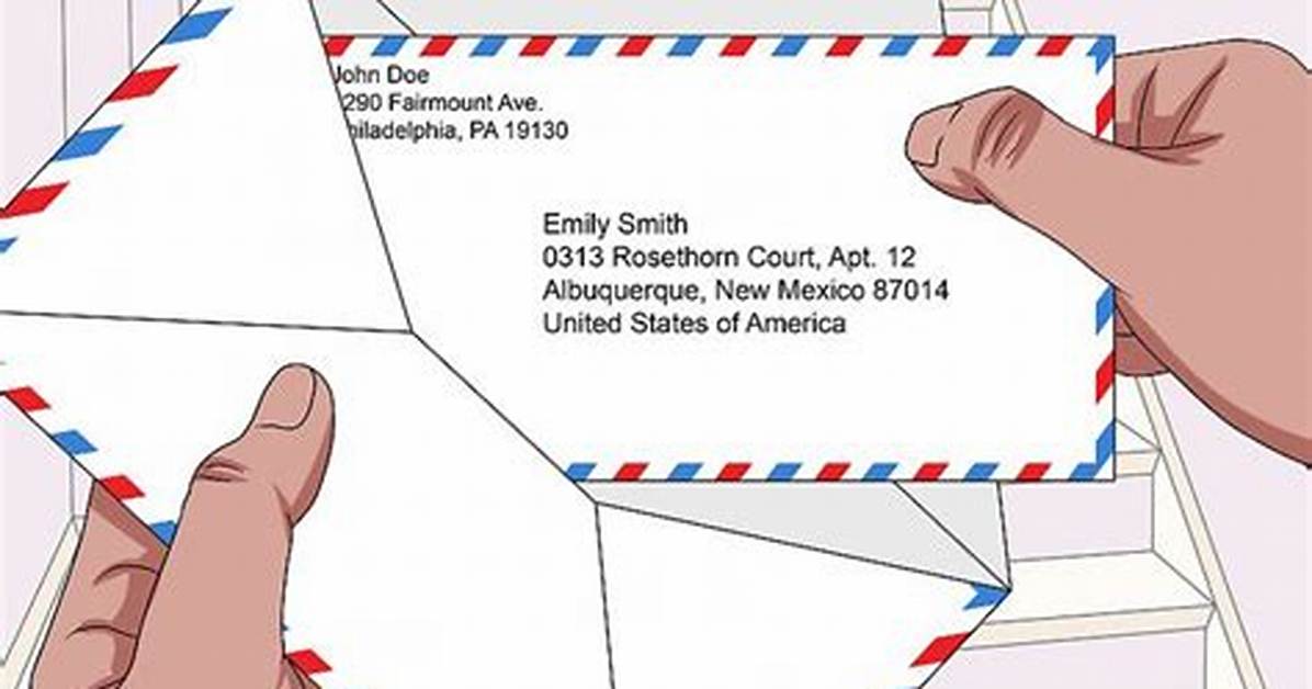 How Do I Send a Self Addressed Envelope?