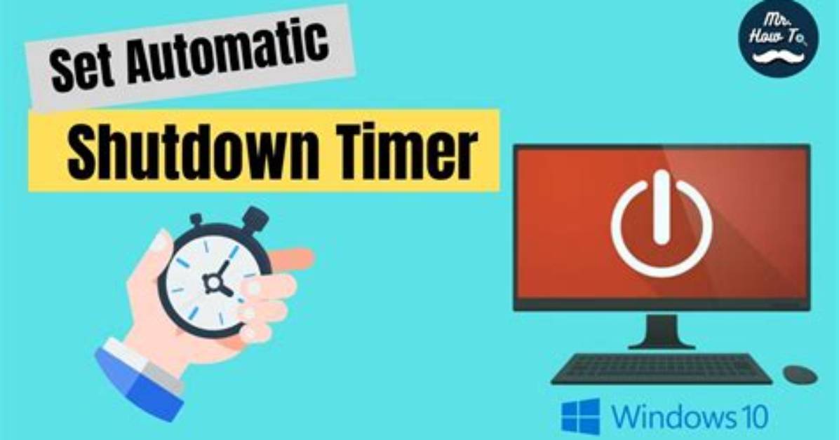 How Do I Set a Shutdown Timer on Windows 10?