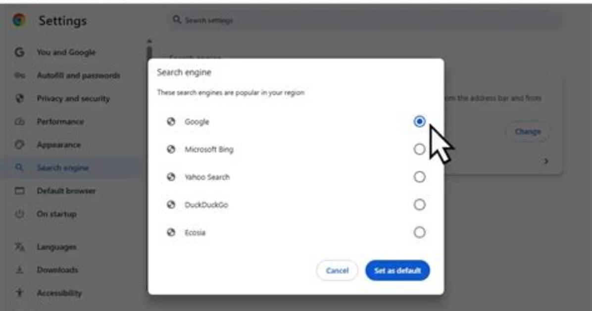 How Do I Set Google as My Default Browser in Windows 7?
