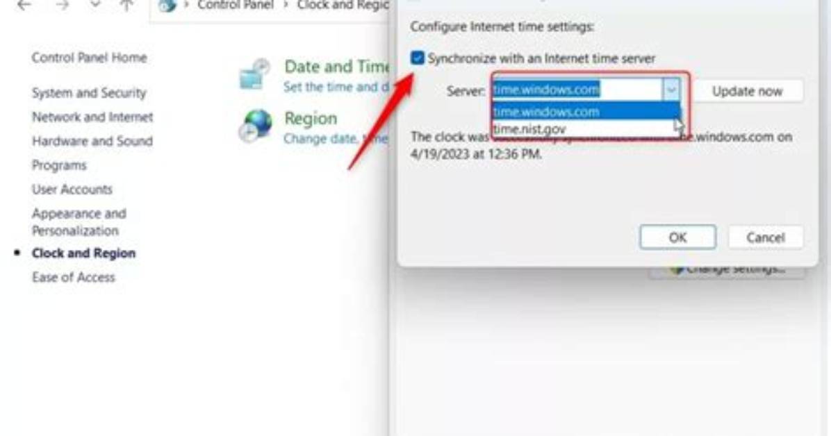How Do I Set Internet Time on Windows 7?