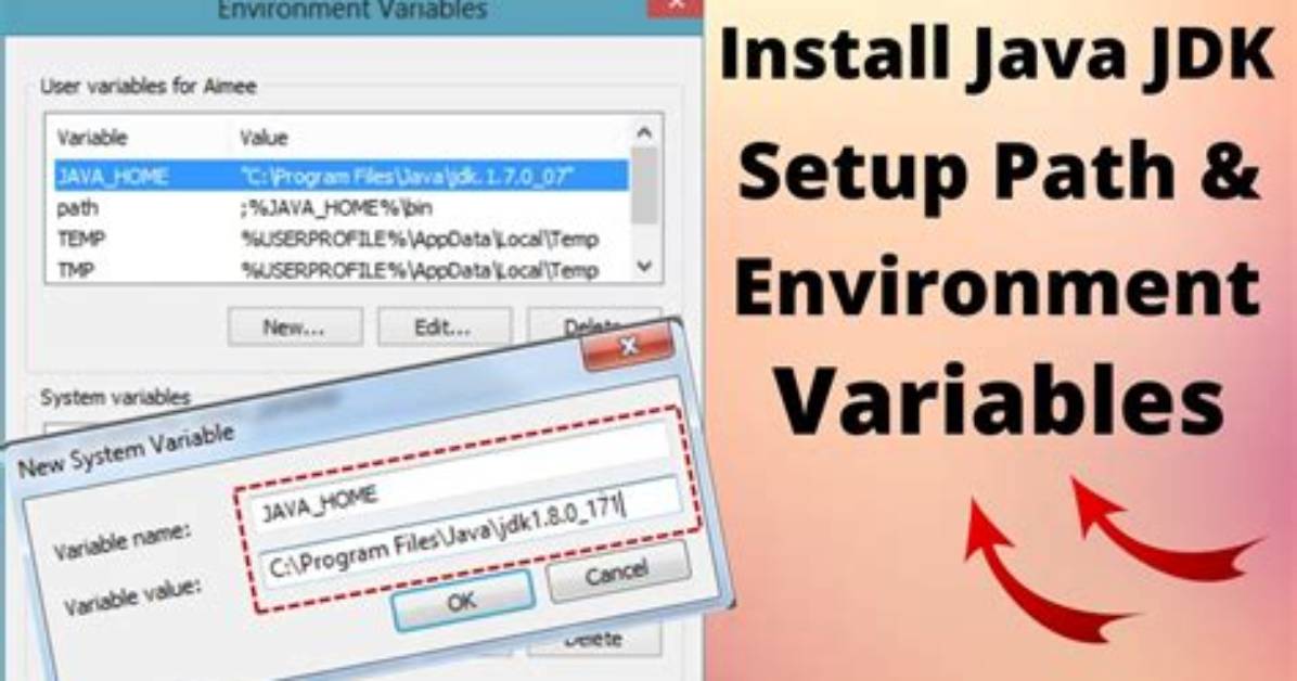 How Do I Set Java Variables in Windows 7?