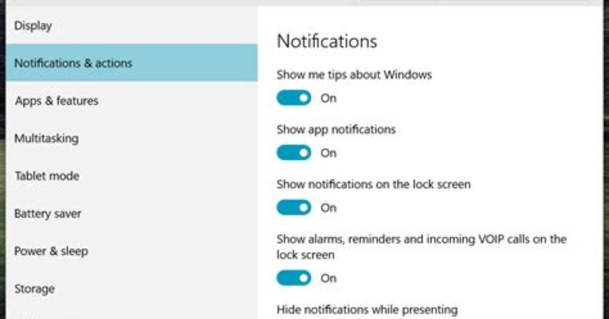 How Do I Set Notifications on Windows 7?