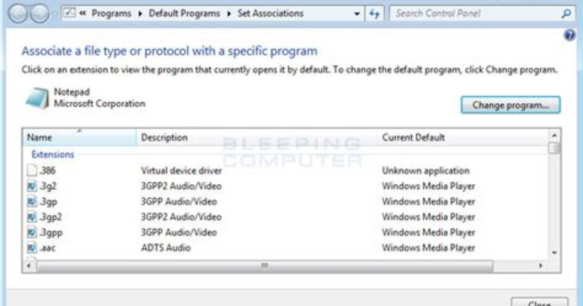 How Do I Set Program Associations in Windows 10?