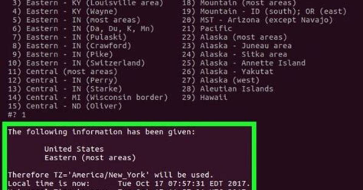 How Do I Set Timezone in Linux?