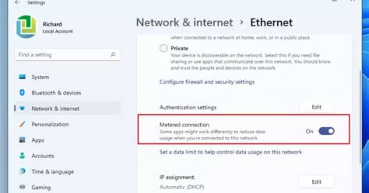How Do I Setup a Metered Connection in Windows 7?