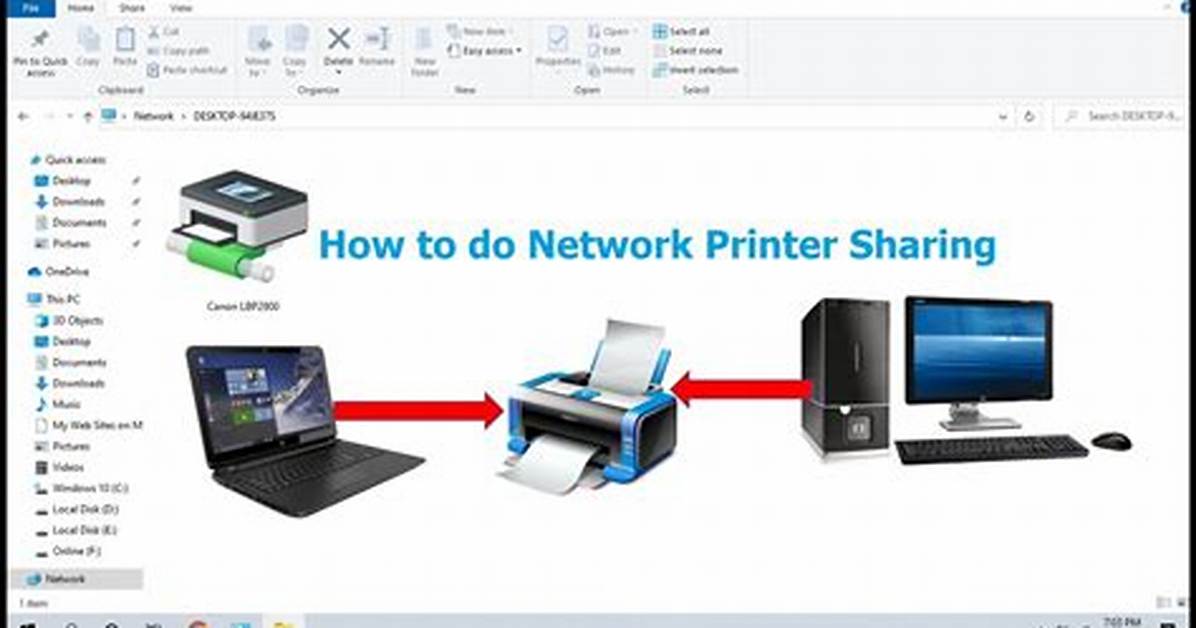 How Do I Share a Printer Between Windows 7 and Xp?