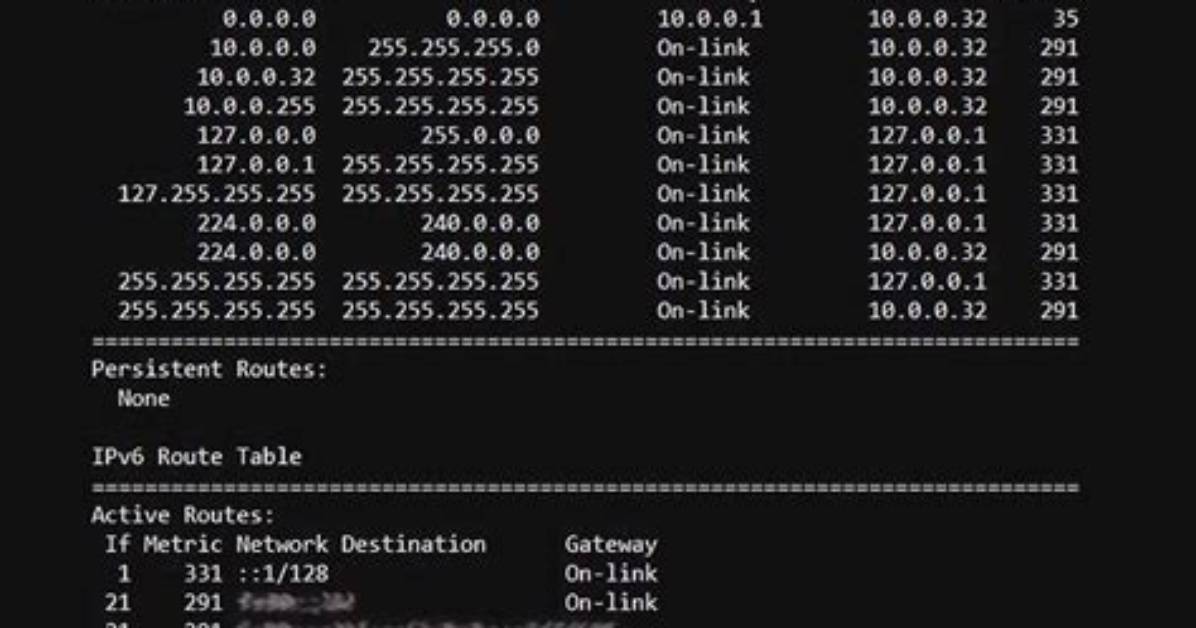 How Do I Show a Route Table in Linux?