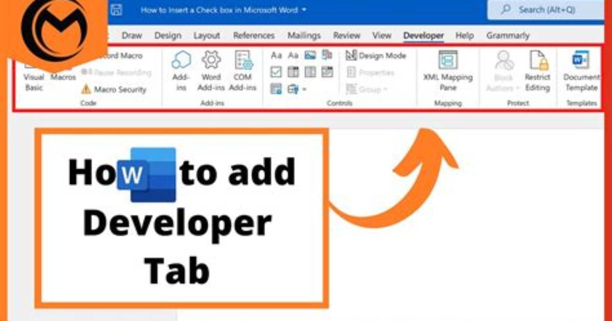 How Do I Show the Developer Tab in Excel 2016?