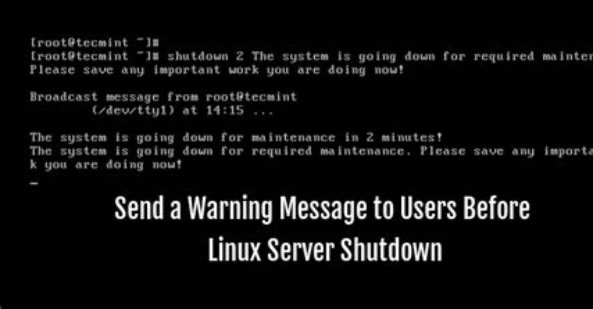 How Do I Shutdown a Linux Server Remotely?