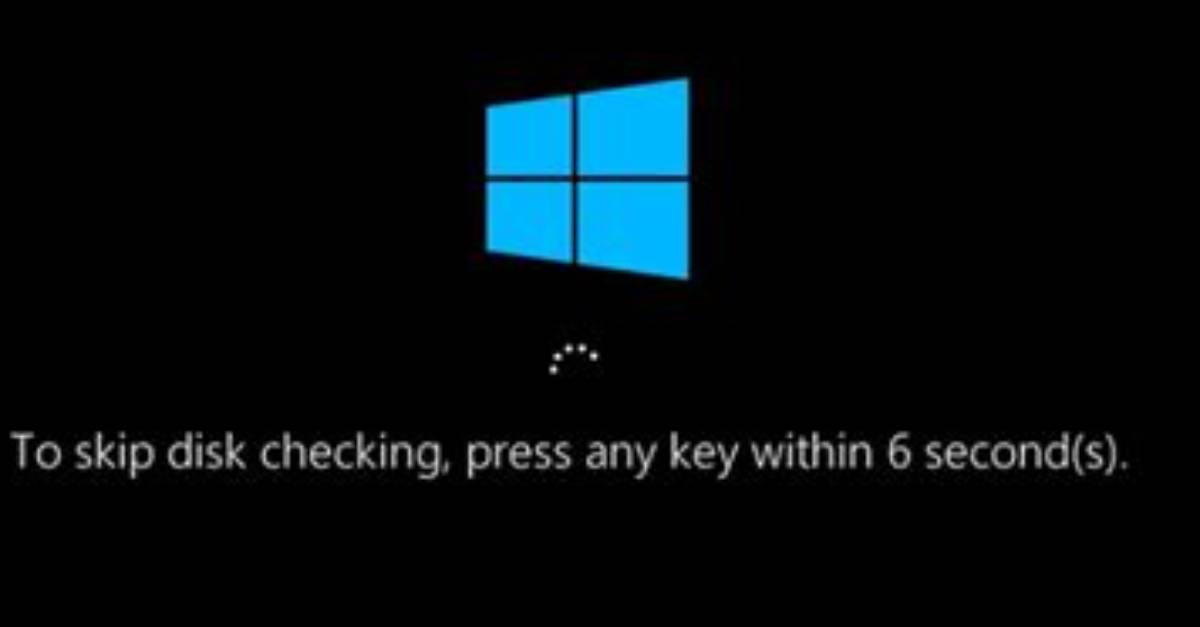 How Do I Skip a Disk Check in Windows 10?