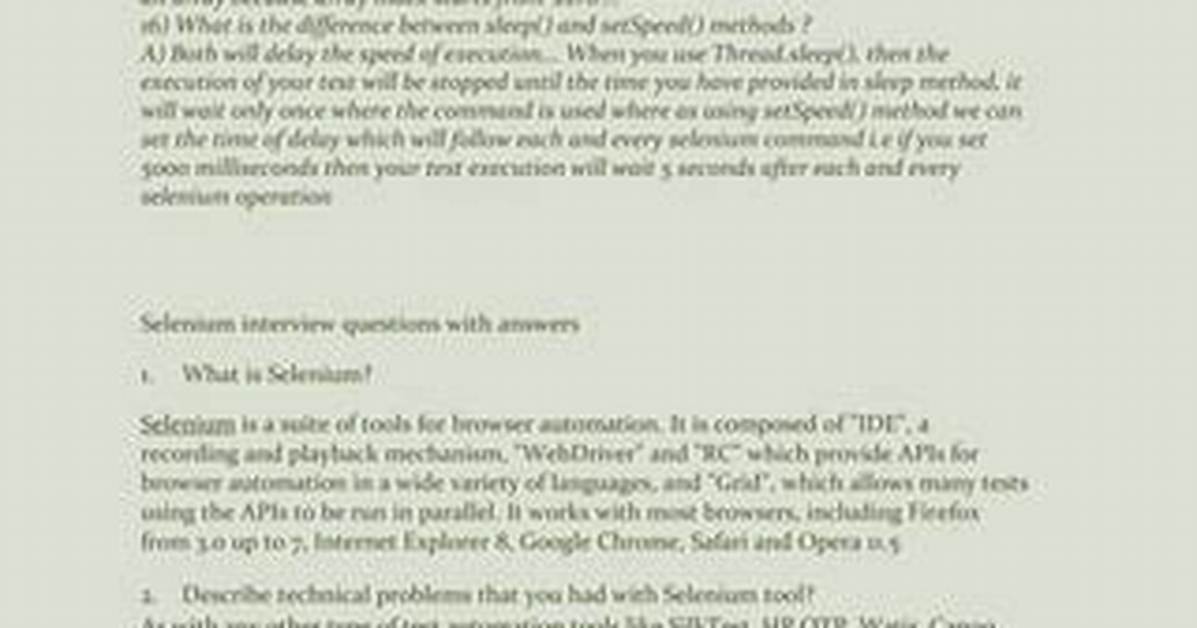 How Do I Slow Down Selenium Execution