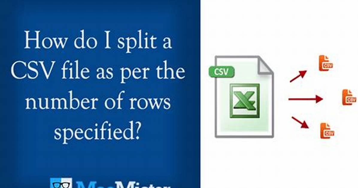 How Do I Split a Csv File into Multiple Files in Linux?