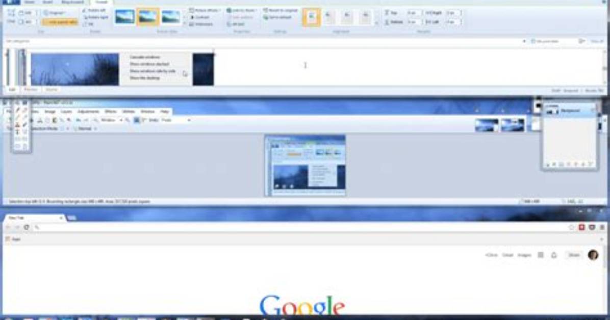 How Do I Stack Windows 10 Horizontally?