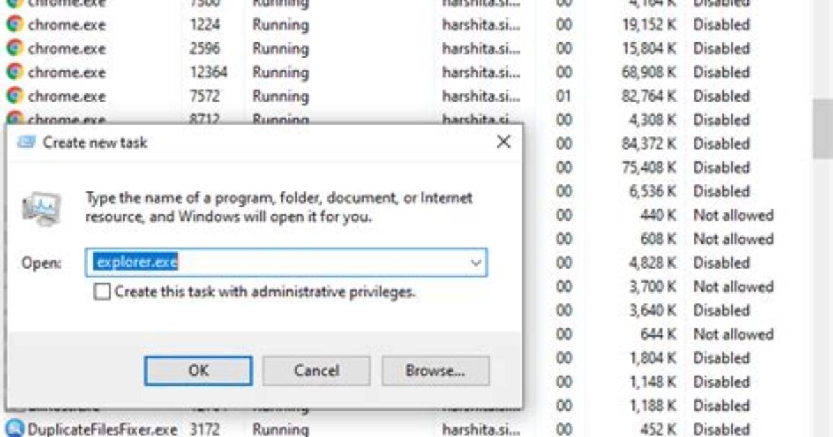 How Do I Start Explorer Exe in Windows 7?