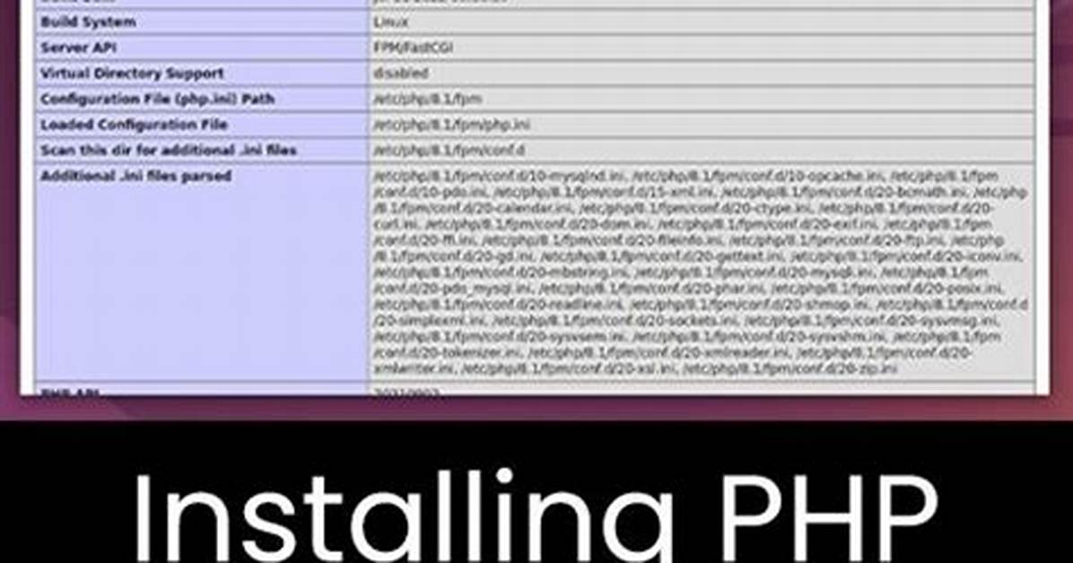 How Do I Start Php in Ubuntu?