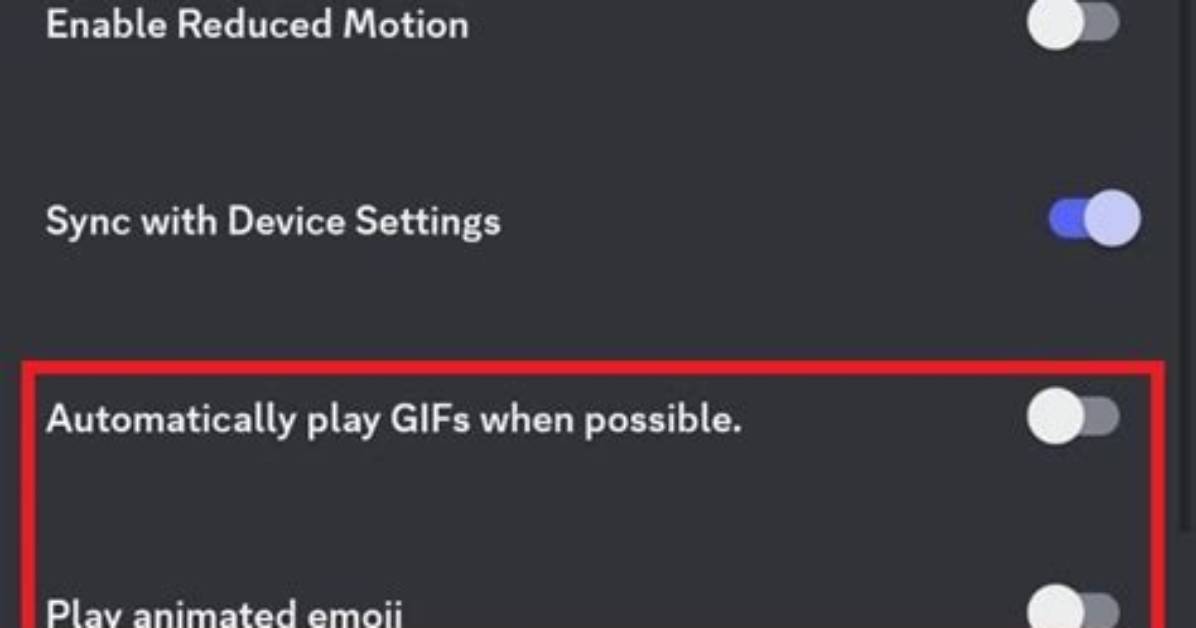 How Do I Stop Gifs from Automatically Playing?