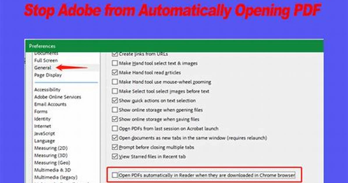 How Do I Stop Pdf from Opening in Full Screen?