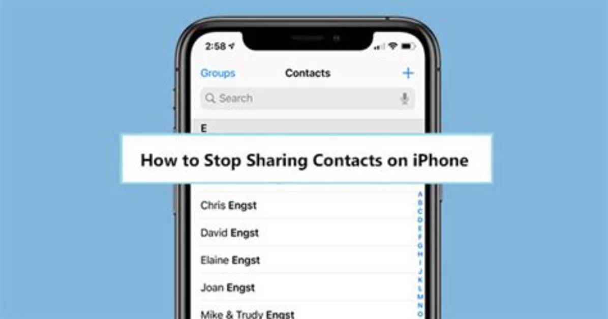 How Do I Stop Sharing Contacts on Android?