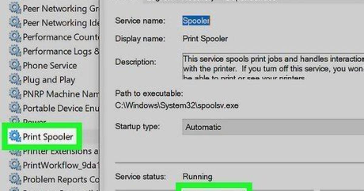 How Do I Stop the Print Spooler in Windows 10?