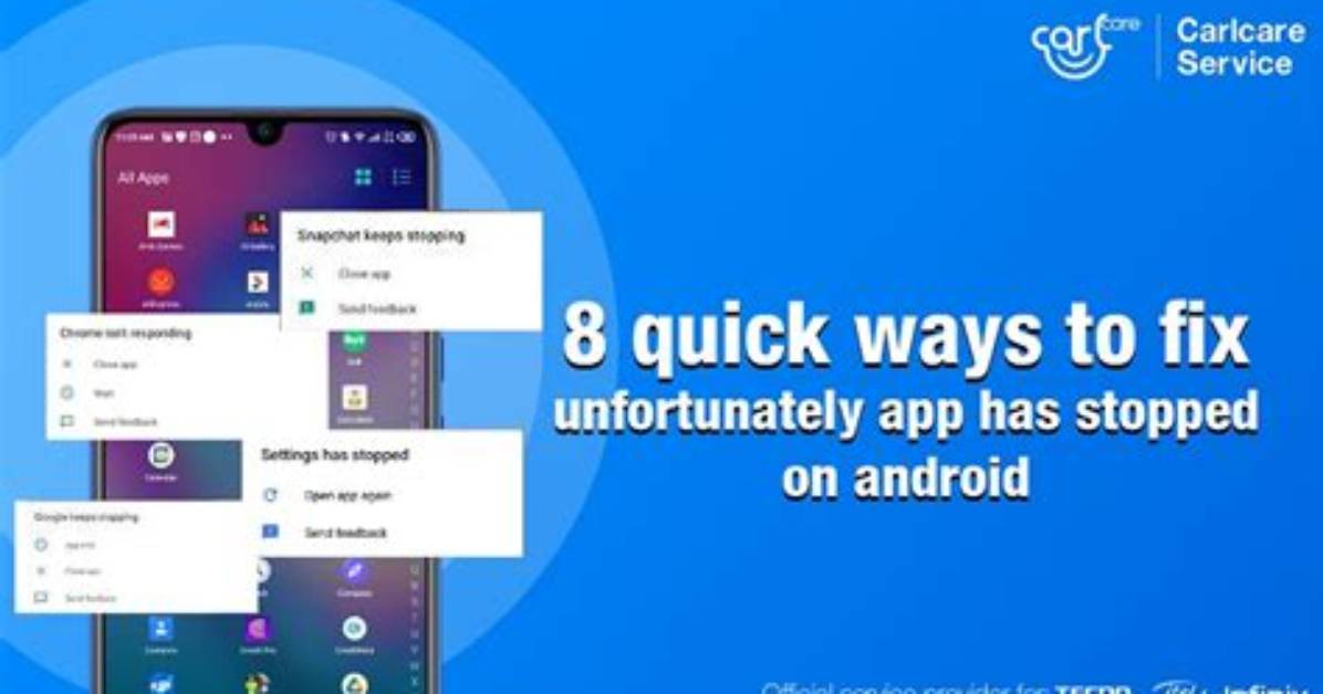 How Do I Stop Unfortunately Android?