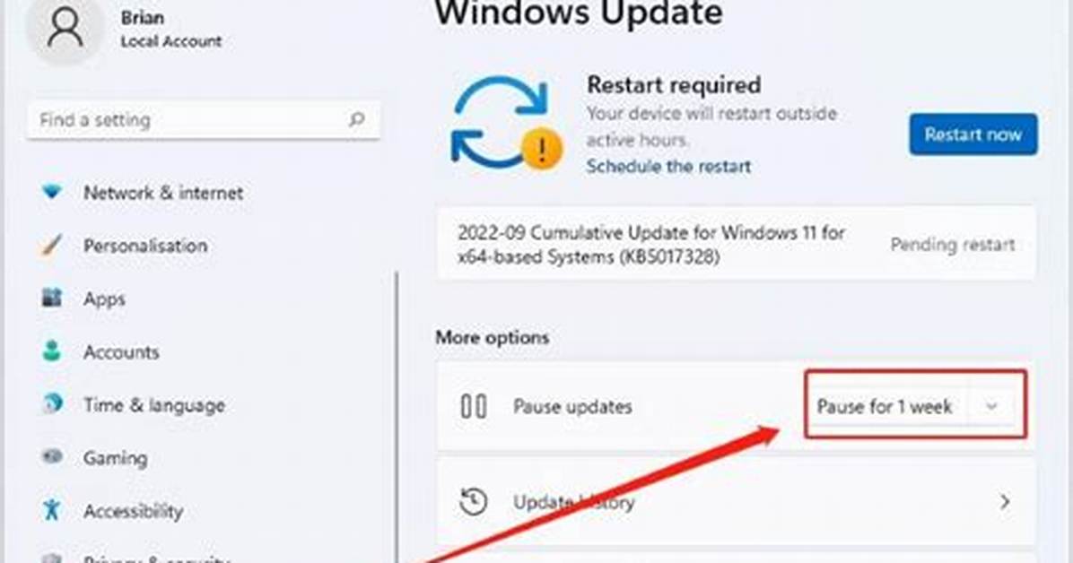 How Do I Stop Windows Update Pause?