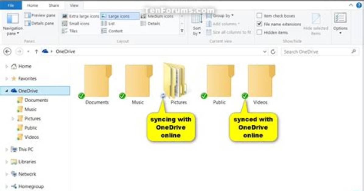 How Do I Sync My Network Folders in Windows 10?