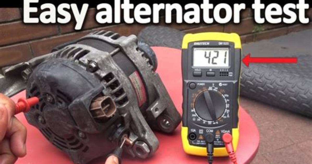 How Do I Test My Alternator Rectifier?