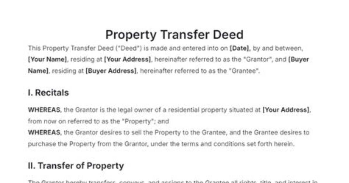 How Do I Transfer a Deed in Alabama