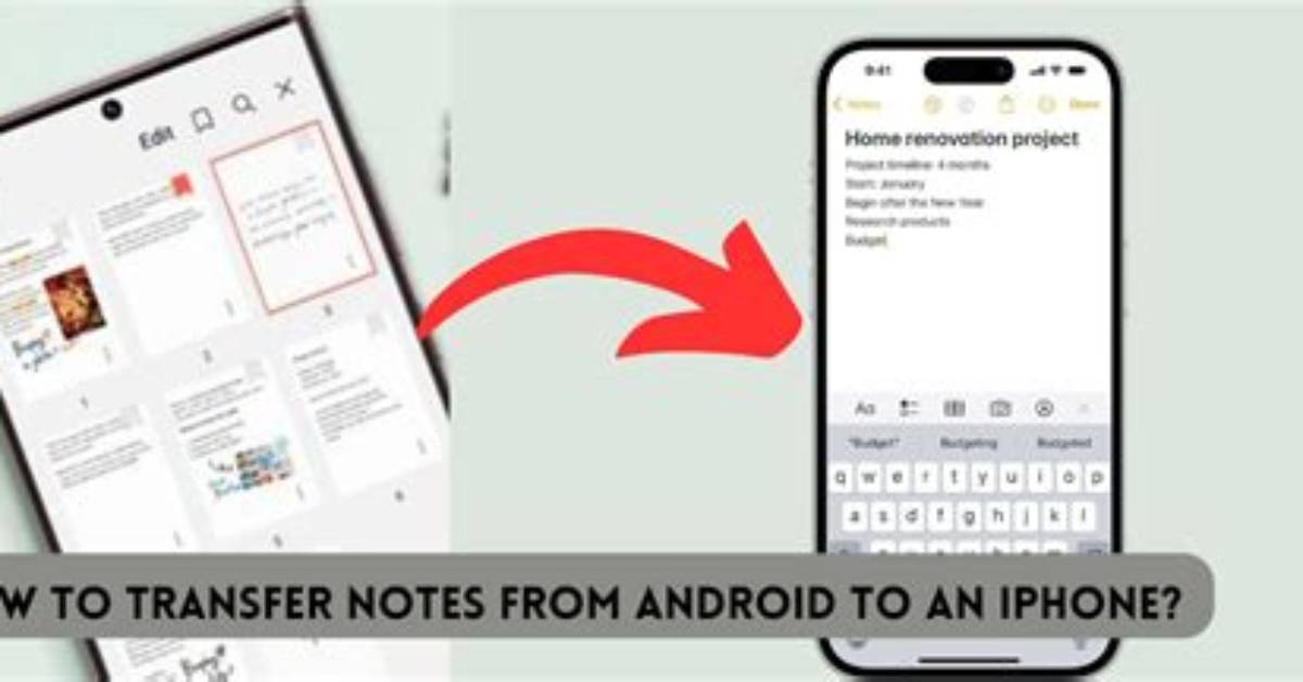 How Do I Transfer Notes from Android to Android?