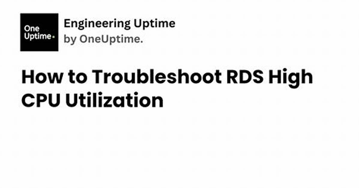 How Do I Troubleshoot High Cpu Utilization in Linux?