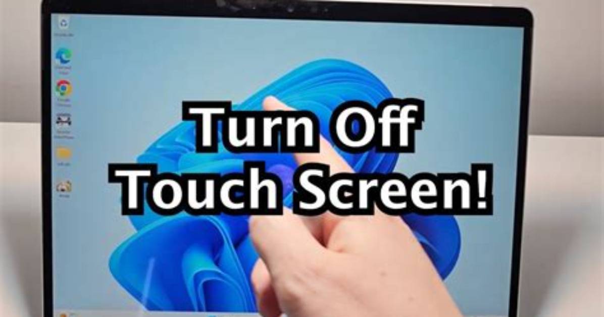How Do I Turn My Touch Screen on Windows 10?