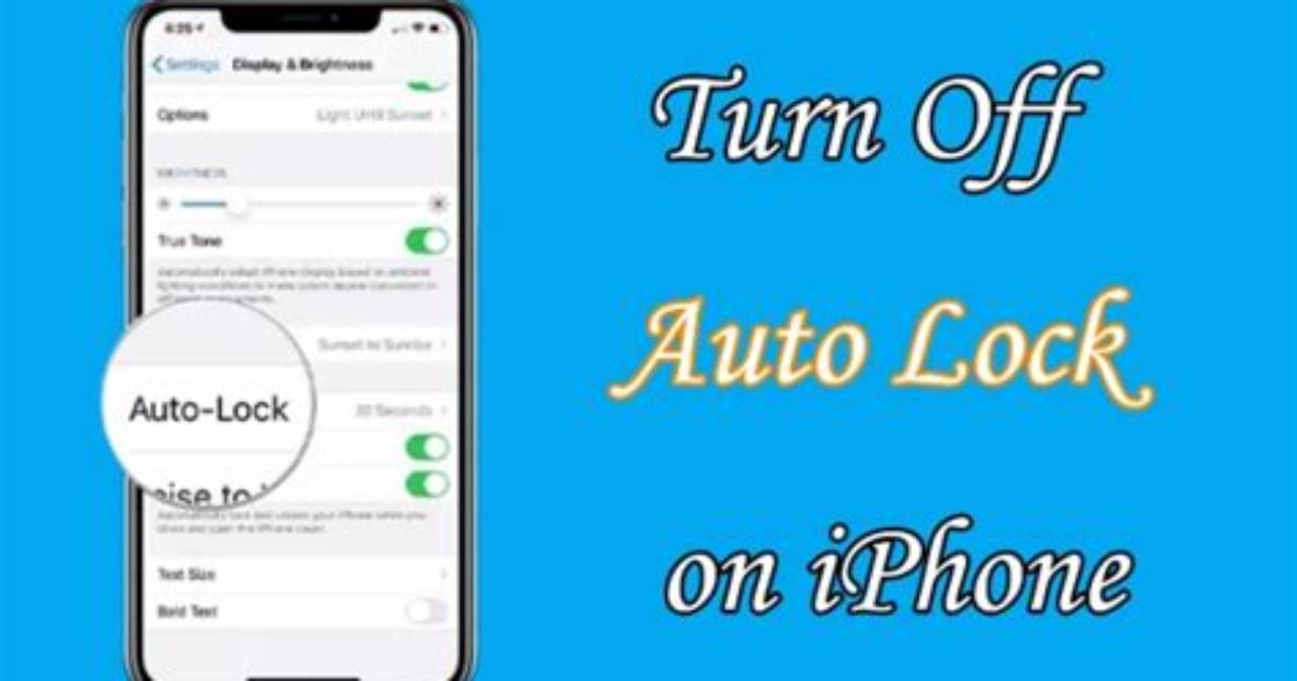 How Do I Turn off Auto Lock on Windows 10?