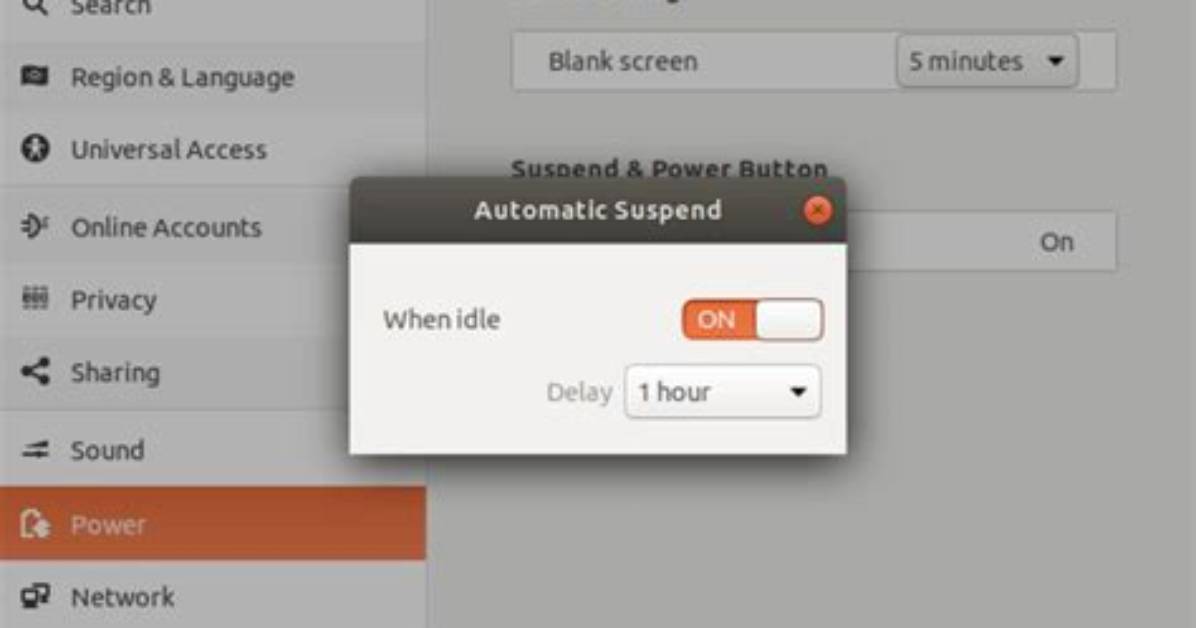 How Do I Turn off Auto Suspend in Ubuntu?
