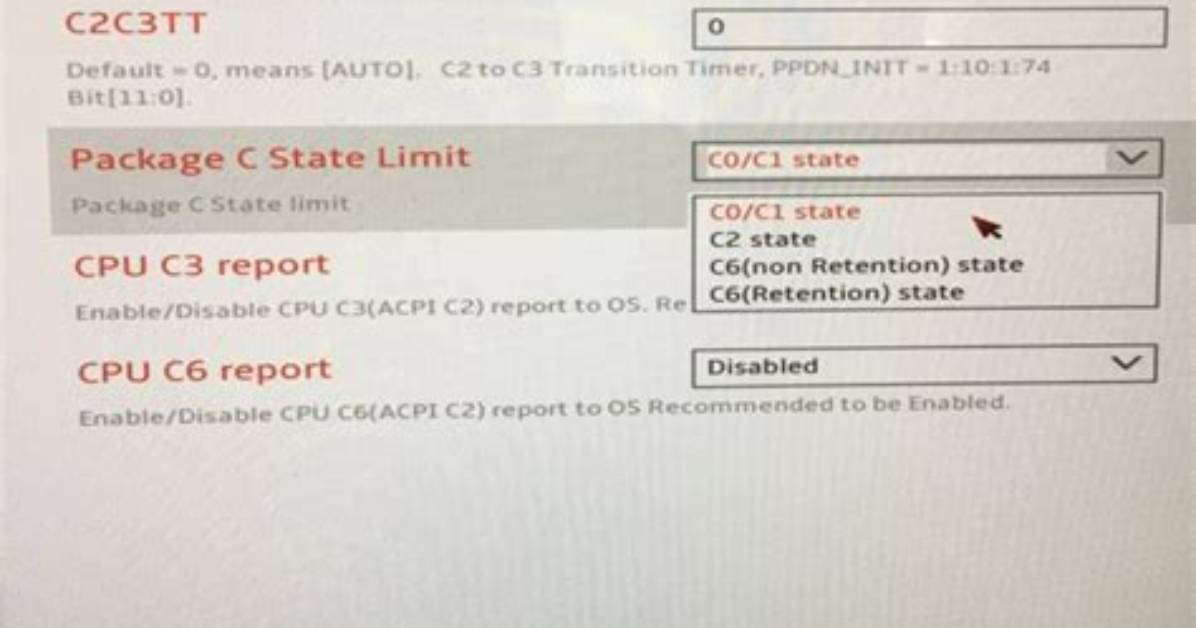 How Do I Turn off C1E in Bios?