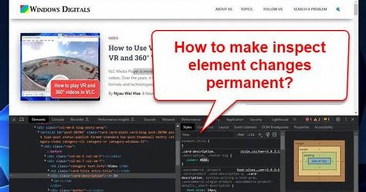 How Do I Turn off Inspect Element (Q) in Firefox?