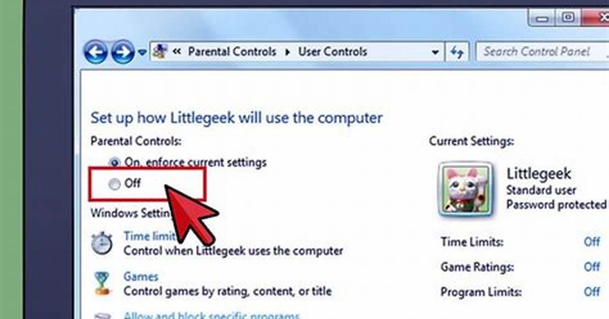 How Do I Turn off Parental Controls on Windows 10?