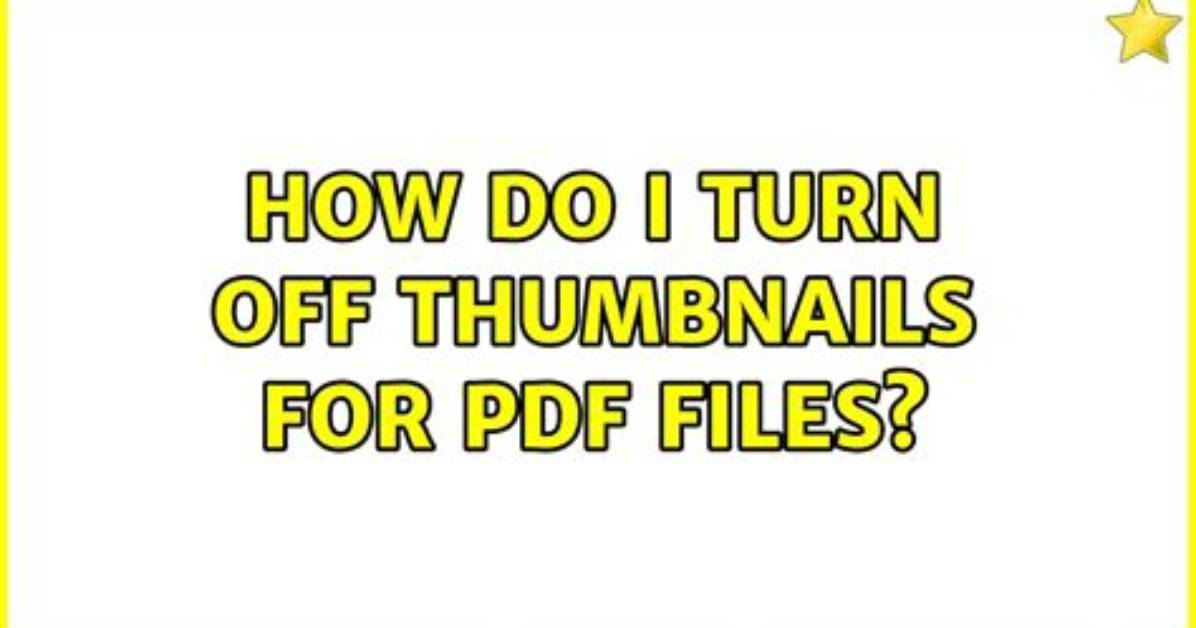 How Do I Turn off Thumbnails on Android?