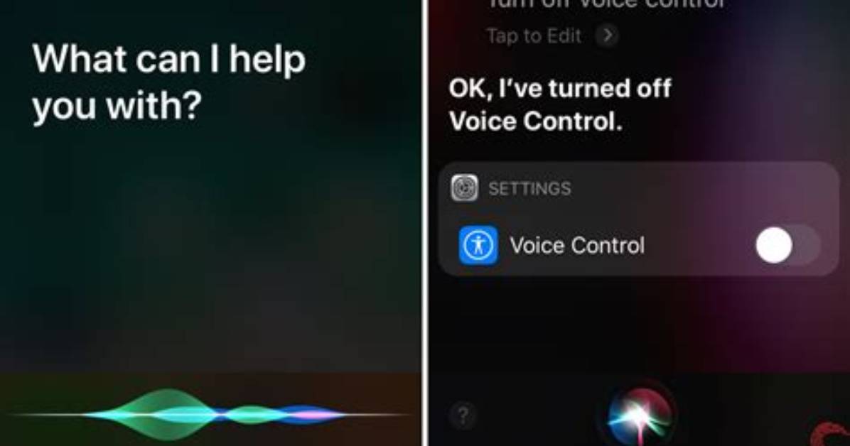 How Do I Turn off Voice Control iOS 14?