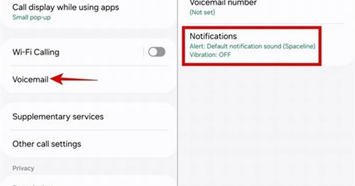 How Do I Turn off Voicemail Notification on Android?