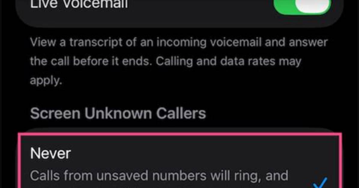How Do I Turn on Call Screening