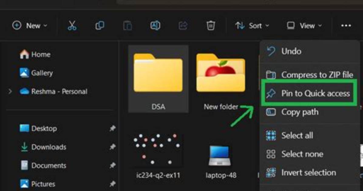 How Do I Turn on Quick Access in Windows 7?