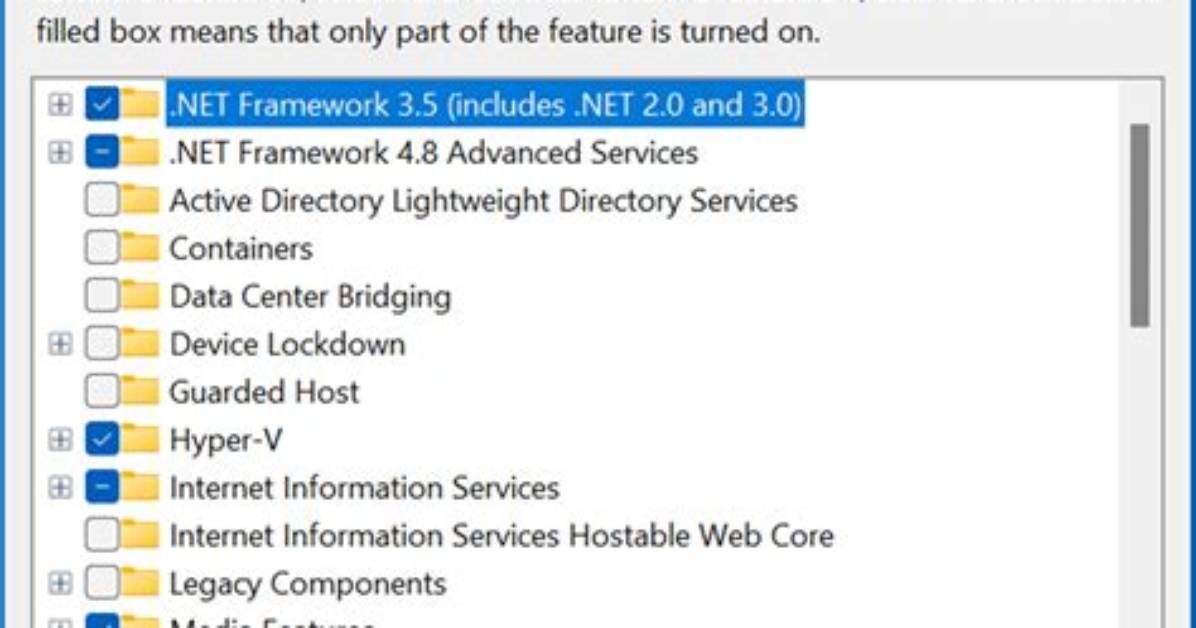 How Do I Turn Windows Features on or off in Windows Server 2016?